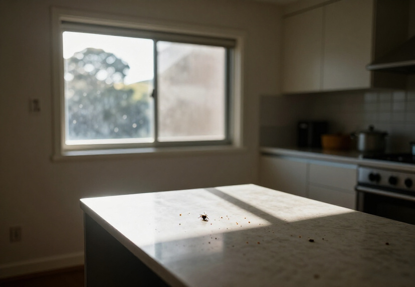 Bed bugs in furniture crevices in an Eastlakes home