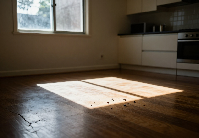Ant trail in an Eastlakes kitchen before treatment